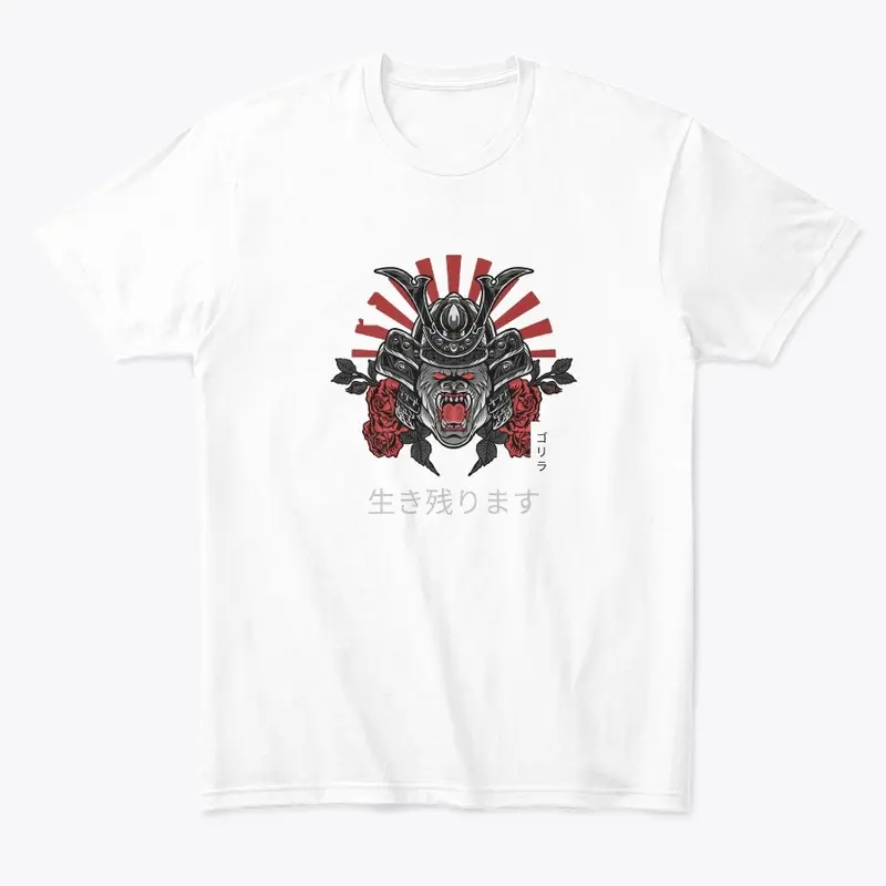 Samurai APE tee "white exclusive"