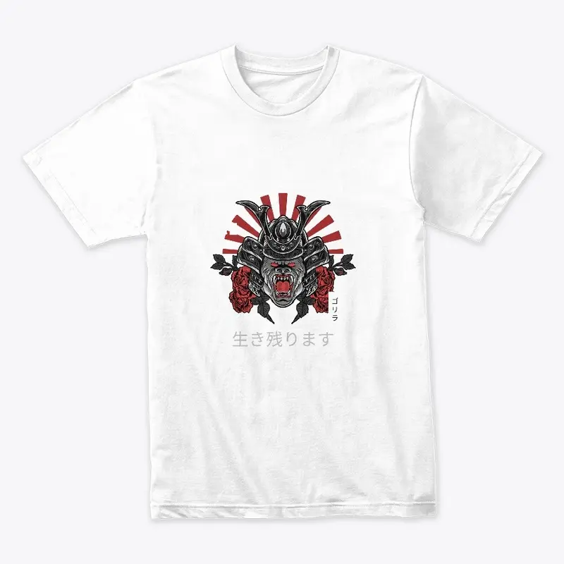 Samurai APE tee "white exclusive"