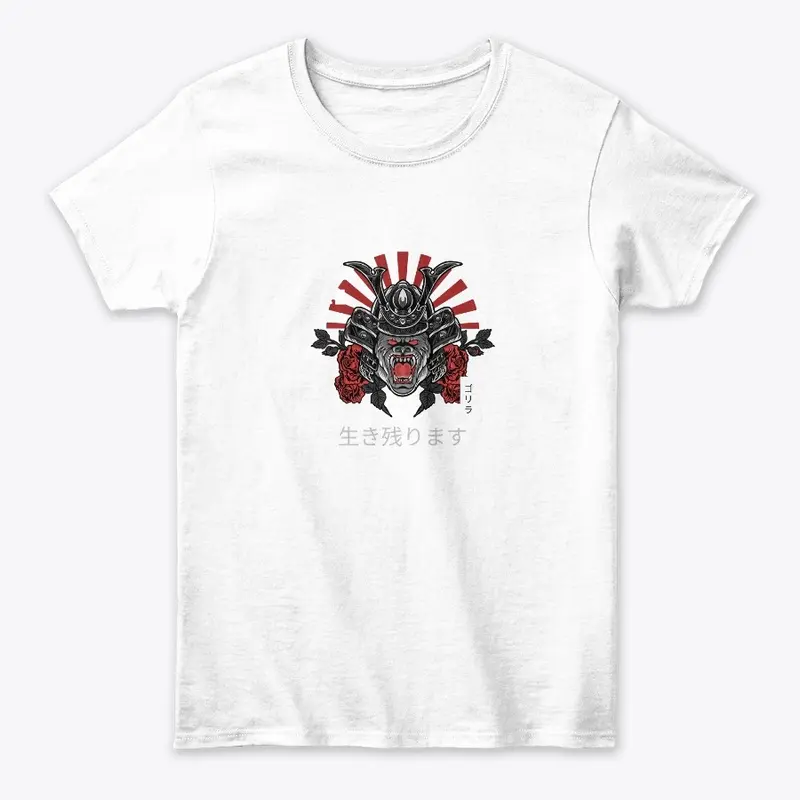 Samurai APE tee "white exclusive"