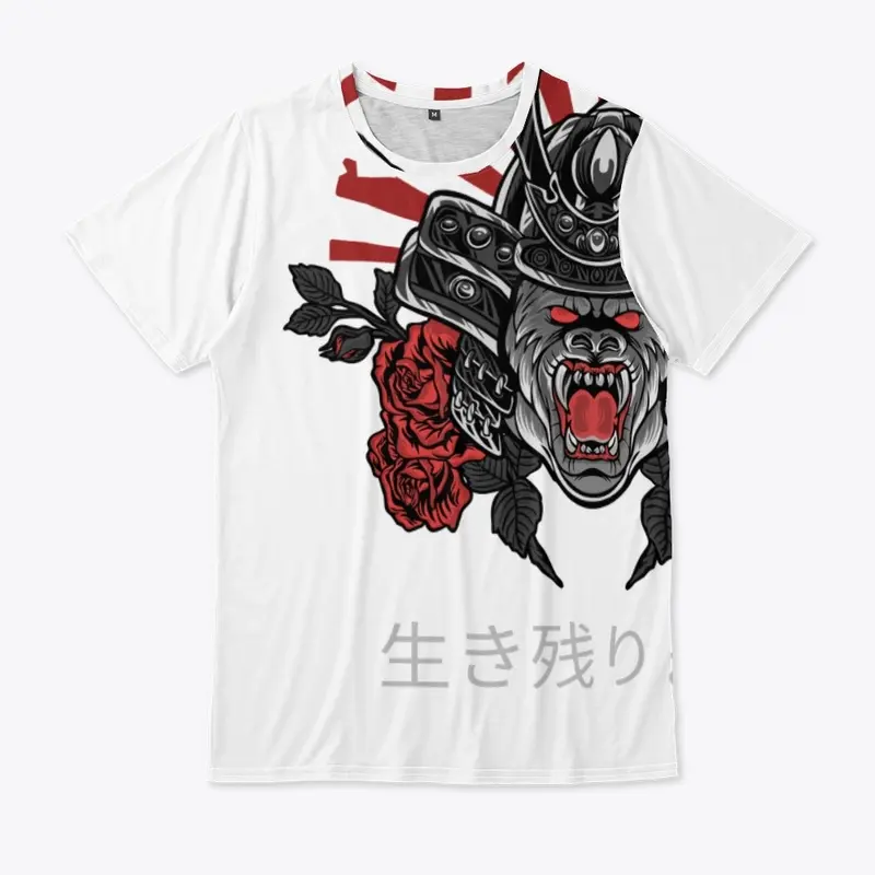 Samurai APE tee "white exclusive"